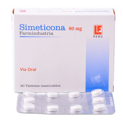 Simeticona 80 mg  - Caja 30UN