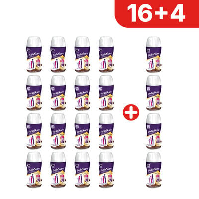 Pack 20 Pediasure L&iacute;quido Sabor Chocolate - Frasco 220 ML