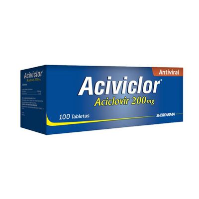 Aciviclor 200 Mg Tabletas - Caja 100 UN