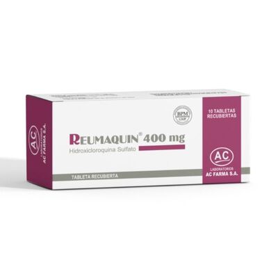 Reumaquin 400 Mg Tableta - Caja 10 UN