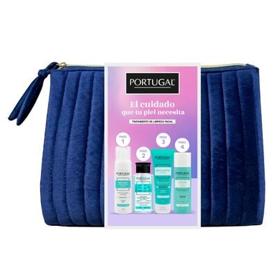 Pack Neceser Portugal + Tratamiento Limpieza Facial - Pack 4 UN