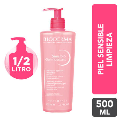 Bioderma Sensibio Gel Mous  - Frasco 500 ML