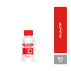 Alcohol 70&deg; Portugal - Frasco 60 ML, , large image number null