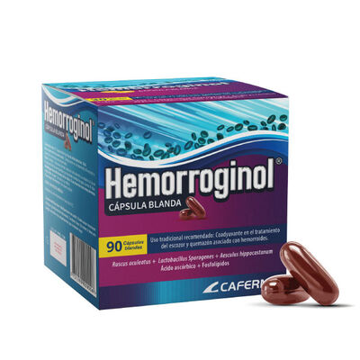 Hemorroginol C&aacute;psula Blanda - Caja 9 Bl&iacute;ster
