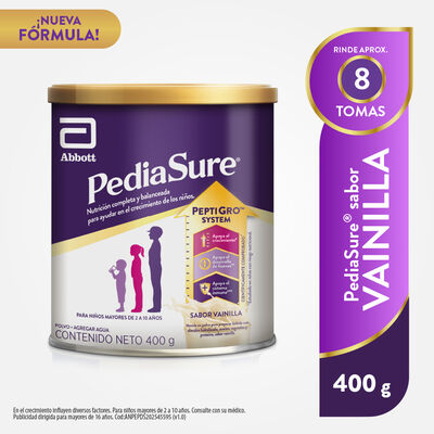 Pediasure Triplesure Vainilla - Lata 400 G