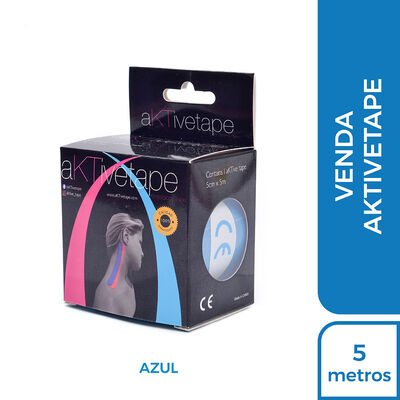 Aktive Tape Azul 5x5 CM - Rollo 1 UN