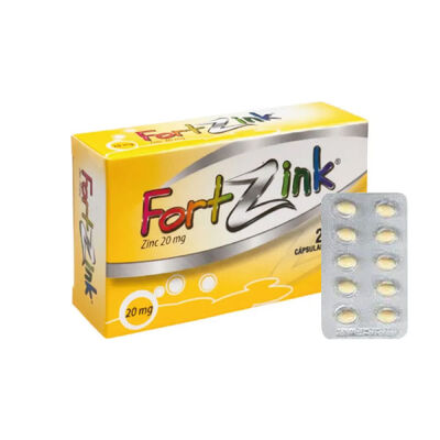 Fortzink 20 mg -  Caja 20 UN