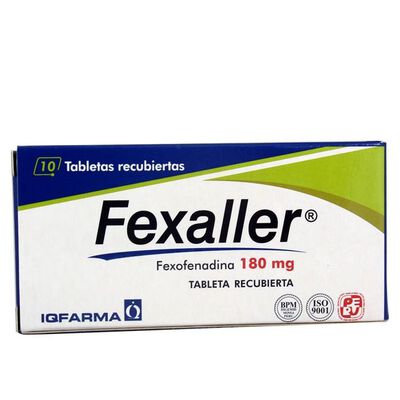 Fexaller 180mg   - Caja 10UN
