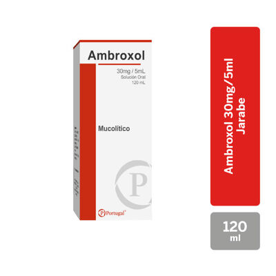 Ambroxol 30Mg/5Ml C/C - Frasco 120 Ml