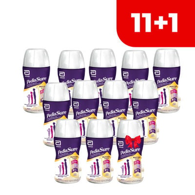 Pack 12 Pediasure L&iacute;quido Sabor Vainilla - Frasco 220 ML