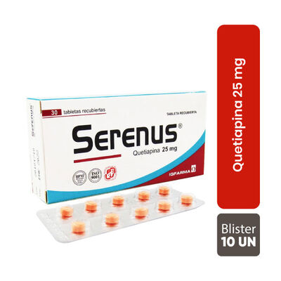 Serenus 25Mg - Blister 10 UN