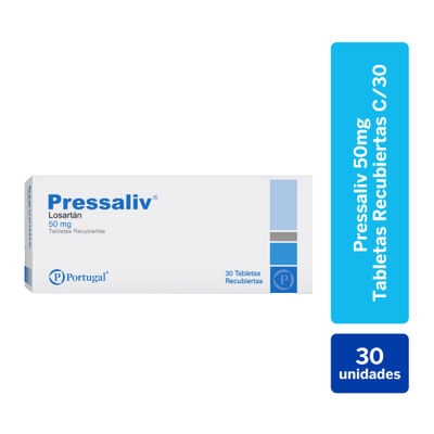 Pressaliv 50 MG - Caja 30 UN