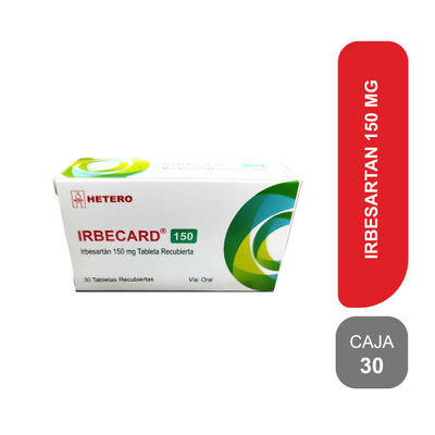Irbecard 150 - Caja 30 tabletas recubiertas