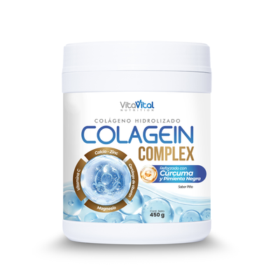 VitaVital Colagein Complex sabor pi&ntilde;a - Frasco 450 G