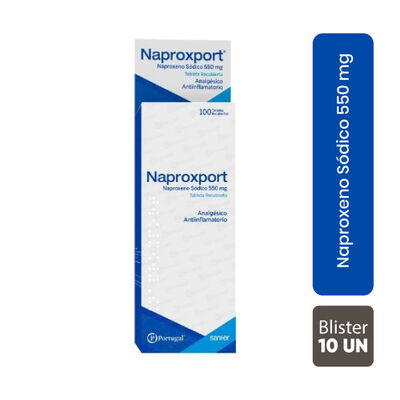 Naproxport 550 Mg Tableta - Blister 10 UN