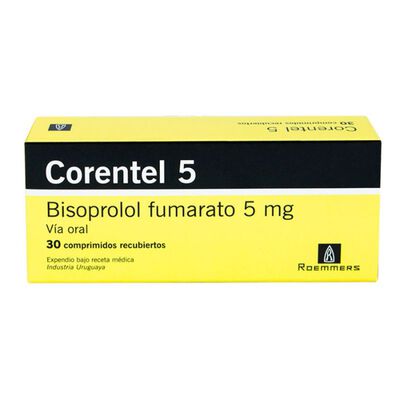 Corentel 5 Mg Comprimidos - Caja 30 UN