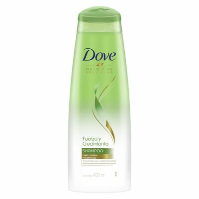 Shampoo Dove Fuerza y Crecimiento - Frasco 400 ML