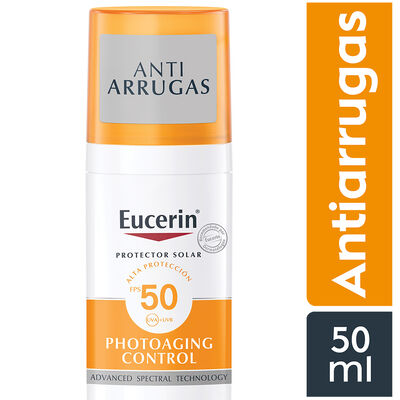 Eucerin Sun Fluid Anti-Edad F50+ - Frasco 50 ML