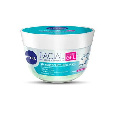 Crema Nivea Gel Hyaluron Facial - Pote 200 ML