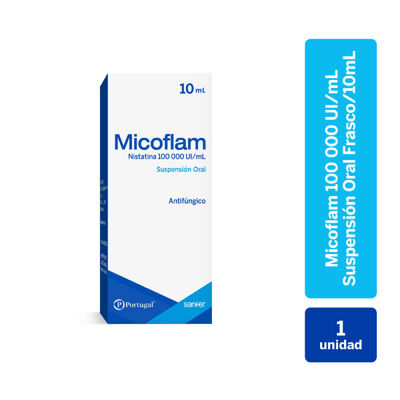 Micoflam suspensi&oacute;n oral - Frasco 10 ML