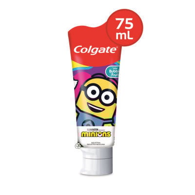 Crema Dental para Ni&ntilde;os Colgate Smiles Minions 6+ - Tubo 75 ML