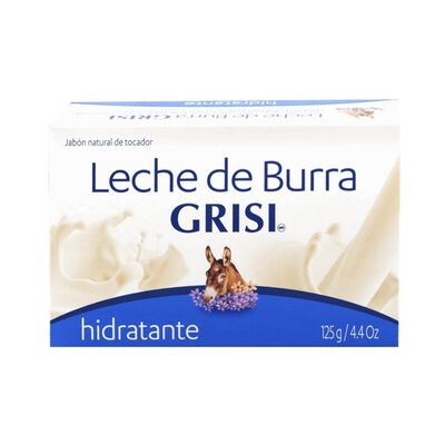 Grisi Jab&oacute;n Leche De Burra - Barra 125 G