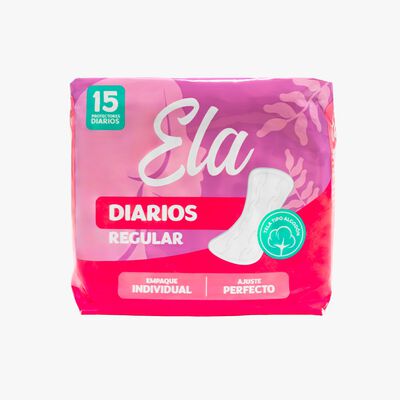 Protectores Diarios Ela Fem - Bolsa 15 UN