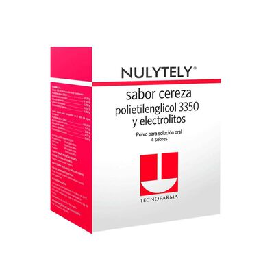 Nulytely Sabor Cereza - Caja 4 UN