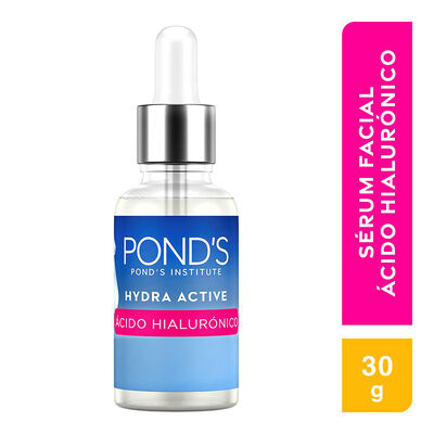 S&eacute;rum Facial Pond's Hydra Active &Aacute;cido Hialur&oacute;nico - Frasco 30 Gr