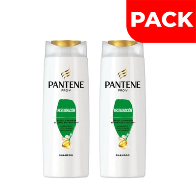 Pack Shampoo Pantene Restauraci&oacute;n - Frasco 400 ML