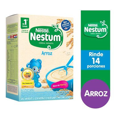 Cereal Infantil NESTUM&reg; Arroz - Caja 350  G