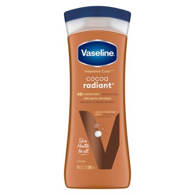 Loci&oacute;n Corporal Vaseline Cocoa Radiant - Frasco 295 ML