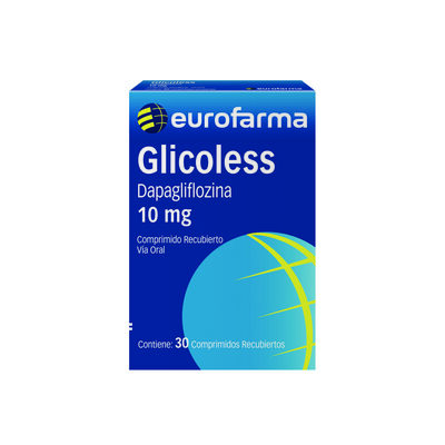 Glicoless 10MG - Caja 30 comprimidos