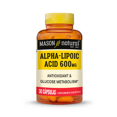 Mason Acido Alpha Lipoico 600 Mg - Frasco 30 UN