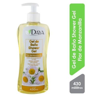 Daya Gel de Ba&ntilde;o Shower Gel Manzanilla - Frasco 430 ML