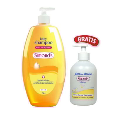 Shampoo Simonds Evita Lagrimas - Frasco 750 ML