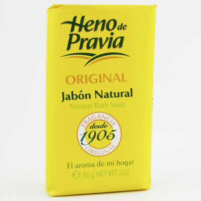 Jab&oacute;n Heno De Pravia Original Natural  - Barra 85 G