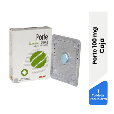 Porte 100 Mg Tableta Recubierta - Caja 1 UN