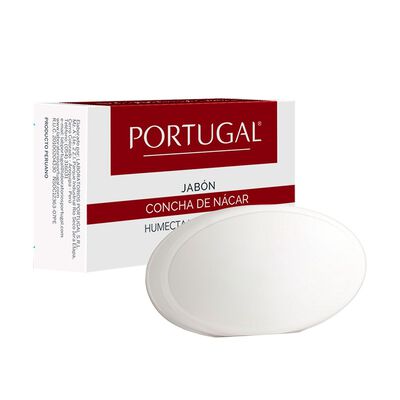 Portugal Jab&oacute;n Concha de Nacar - Barra 80 G