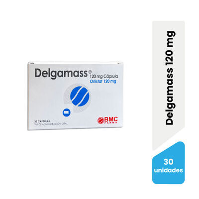 Delgamass 120 Mg C&aacute;psulas - Caja 30 UN