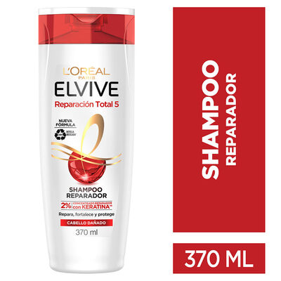 Elvive Shampoo Reparaci&oacute;n Total 5 - Frasco 370 ML