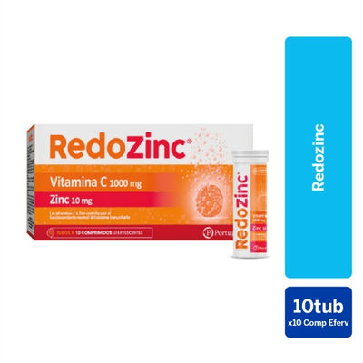 Redozinc - Caja 10 tubos