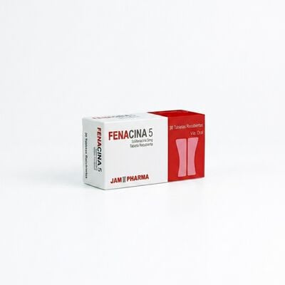 Fenacina 5 Mg Tableta Recubierta - Caja 30 UN