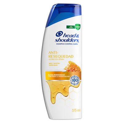 Shampoo Head & Shoulders Anti-resequedad - Frasco 375 ML
