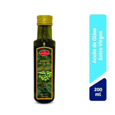 Aceite Oliva Extra Virgen - Frasco 200 ML