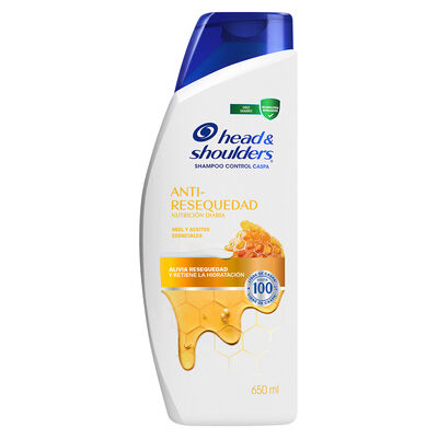 Shampoo Head & Shoulders Anti-resequedad - Frasco 650 ML