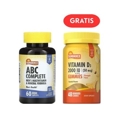 ABC Complete Men&acute;s multivitamin & Mineral Formula - Frasco 60 UN