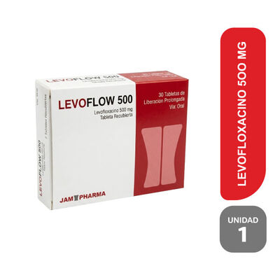 Levoflow 500mg - 1 Tableta recubierta