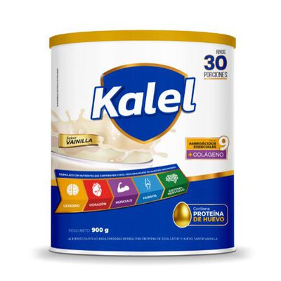 Kalel Mezcla en Polvo Sabor Vainilla Senior - Lata 900 G