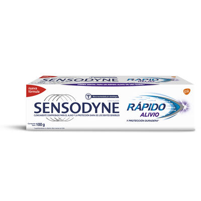 Crema Dental Sensodyne R&aacute;pido Alivio - Tubo 100 G